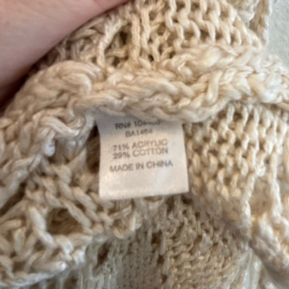 π
Open-Knit Design Cardigan π
- Picture 7 of 8